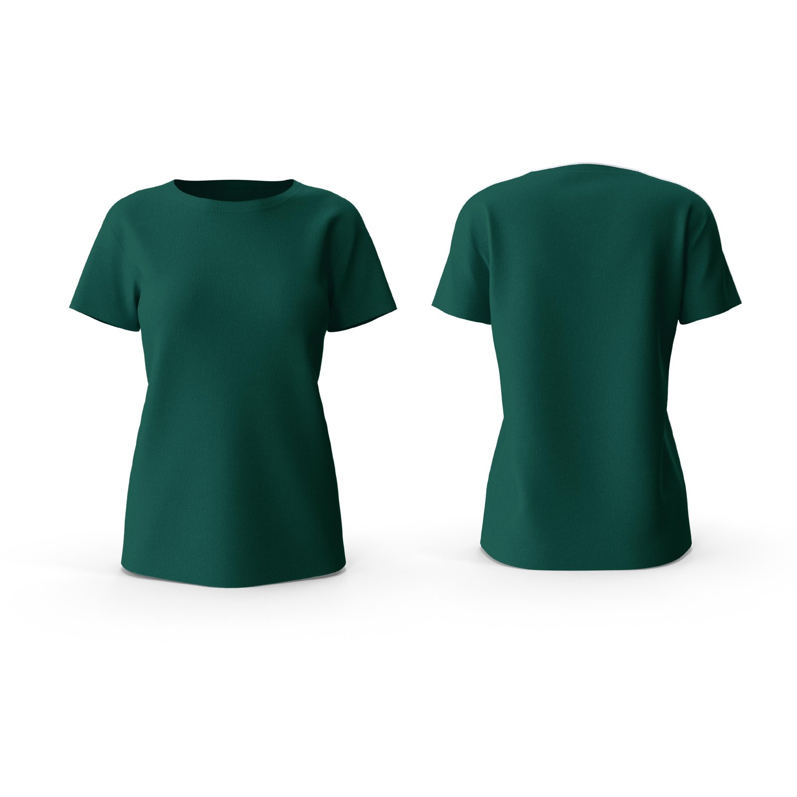 Women short sleeve and crew neck T-shirt 